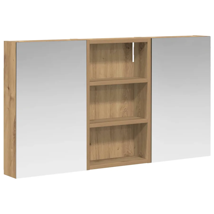 Ensemble de Meubles de Salle de Bain 3 pc 90 x 10,5 x 50 cm - 2