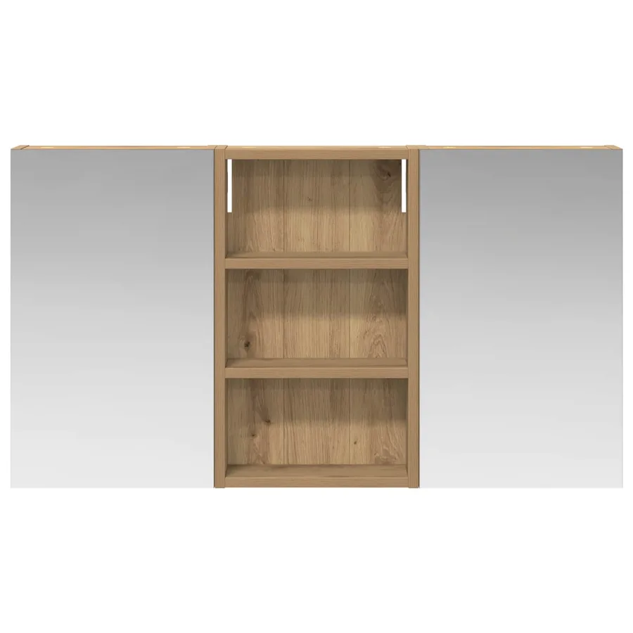 Ensemble de Meubles de Salle de Bain 3 pc 90 x 10,5 x 50 cm - 6