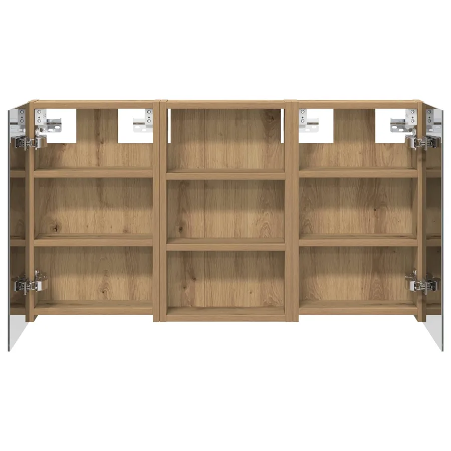 Ensemble de Meubles de Salle de Bain 3 pc 90 x 10,5 x 50 cm - 7