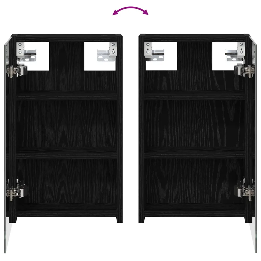 Ensemble de Meubles de Salle de Bain 3 pcs 90 x 10,5 x 50 cm - 11