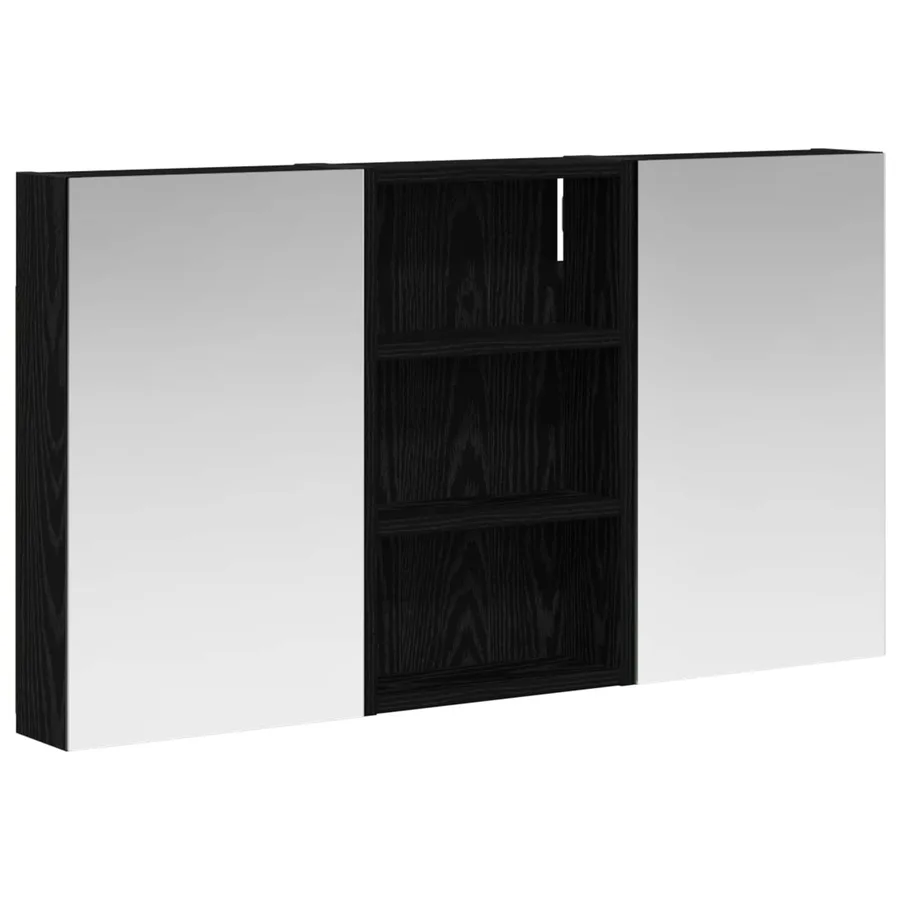 Ensemble de Meubles de Salle de Bain 3 pcs 90 x 10,5 x 50 cm - 2
