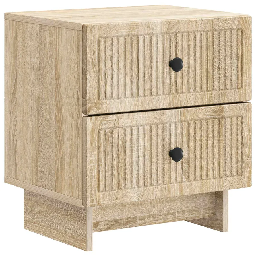Cabinet de chevet avec tiroir Chêne Sonoma 43 x 34,5 x 47,5 cm - 2