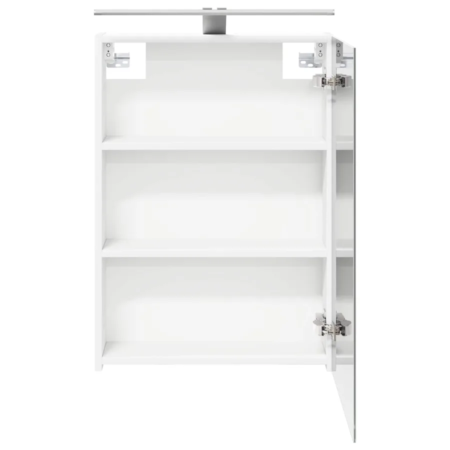 Armoire Miroir de Salle de Bain Blanc 50 x 14,5 x 70 cm - 7