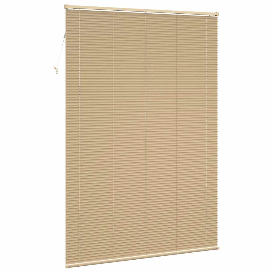 Store Vénitien Marron clair avec motif 213 x 150 cm 25 mm PVC - 6