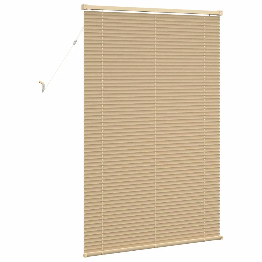 Store Vénitien Marron clair avec motif 150 x 70 cm 25 mm PVC - 6