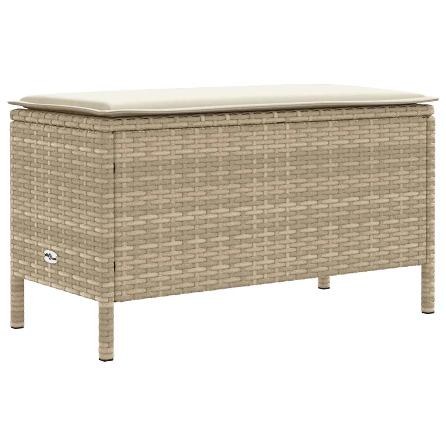 Ensembles de meubles 7 pcs Beige et crème Rotin PE - 7