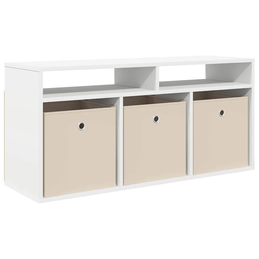Basboard avec tiroir Blanc 102 x 32 x 48,5 cm - 2