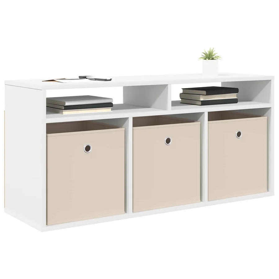 Basboard avec tiroir Blanc 102 x 32 x 48,5 cm - 3