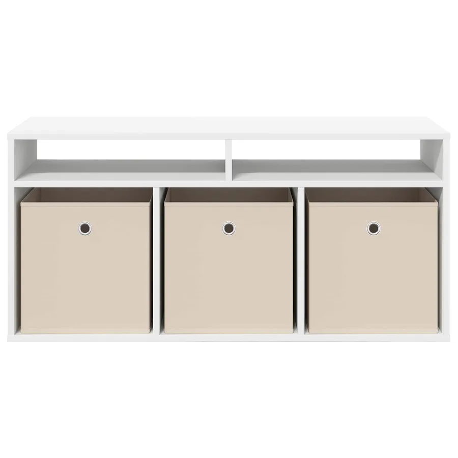 Basboard avec tiroir Blanc 102 x 32 x 48,5 cm - 6