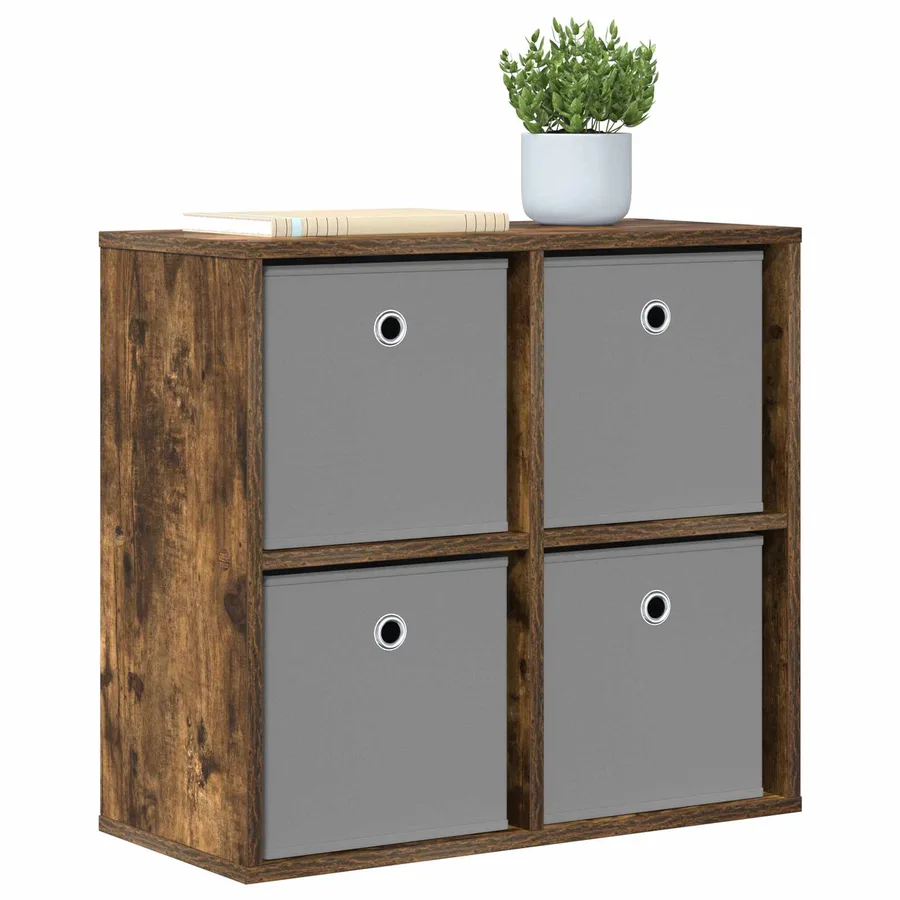 Buffet avec tiroir Chêne fumé 59,5 x 27 x 57 cm - 3