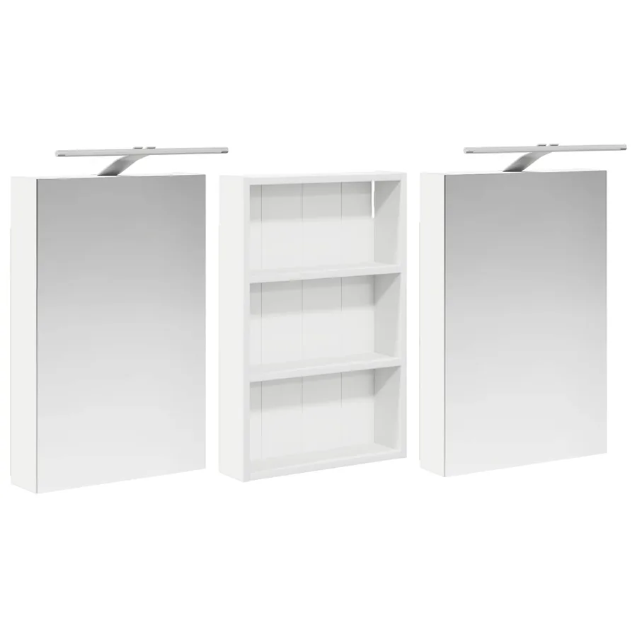 Ensemble de Meubles de Salle de Bain 3 pcs 120 x 10,5 x 60,5 cm - 5