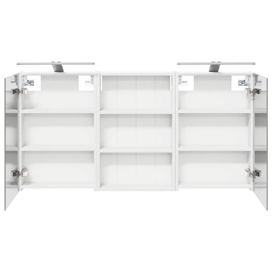 Ensemble de Meubles de Salle de Bain 3 pcs 120 x 10,5 x 60,5 cm - 7