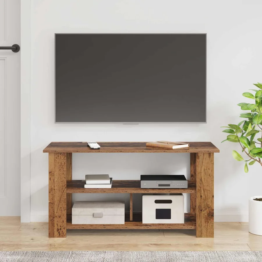 Support de télévision Bois ancien 100 x 40 x 50 cm - 4