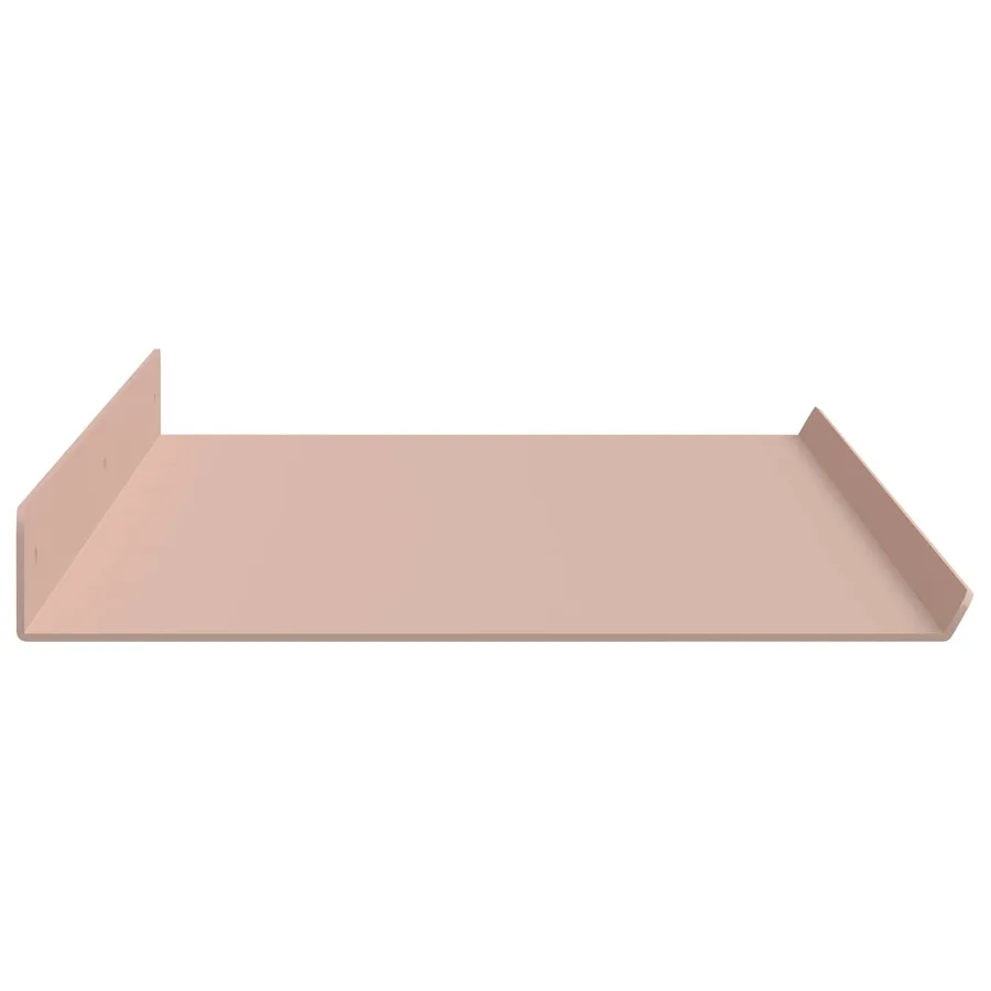 Étagère flottante 2 pcs Rose 80 x 18 x 2,5 cm Acier - 6