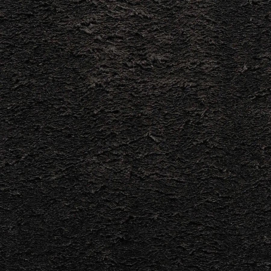 Tapis doux à poils moyens et lavable HUARTE Noir 300 x 80 cm - 9