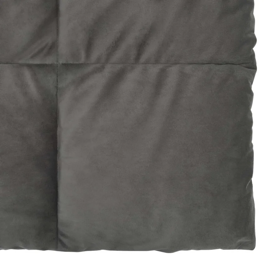 Duvet d'été simple Matelassé Gris clair 200 x 200 cm Microfibre - 6