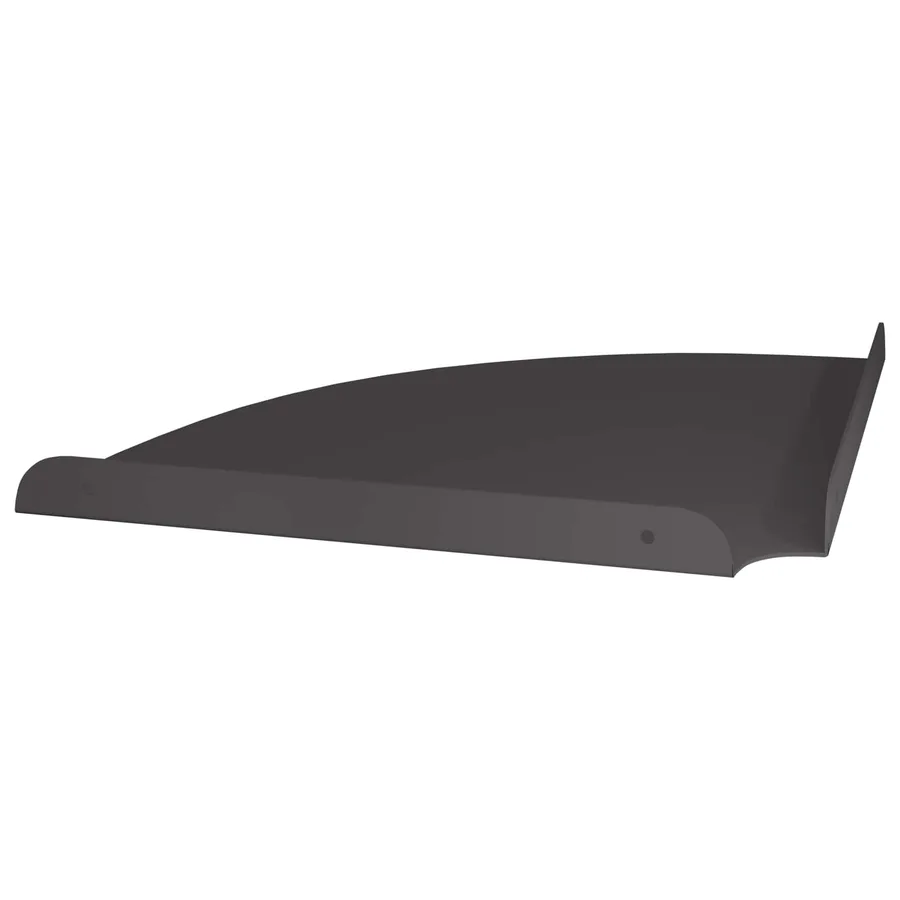 Étagère Flottante d'Angle 2 pcs Noir 30 x 30 x 2 cm - 7