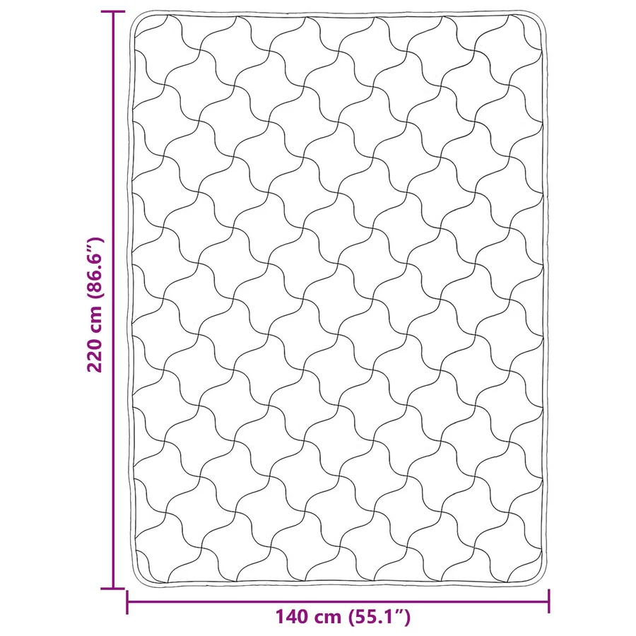 Duvet d'hiver Taupe 140 x 220 cm Microfibre et polaire Teddy - 10