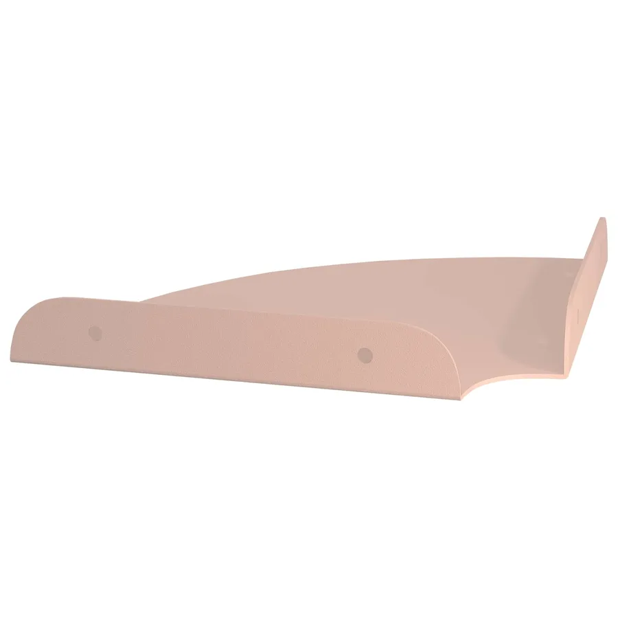 Étagère flottante avec étagère 2 pcs Rose 18 x 18 x 2 cm - 7