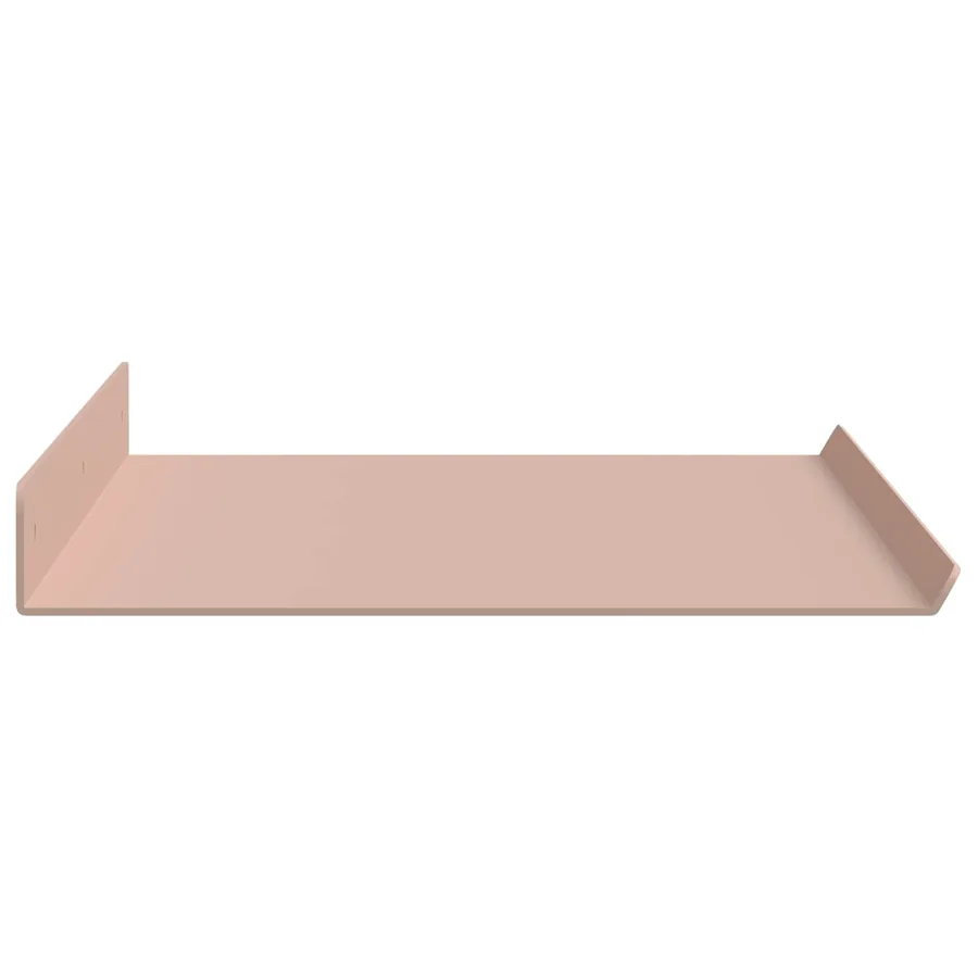 Étagère flottante 2 pcs Rose 60 x 18 x 2,5 cm Acier - 6