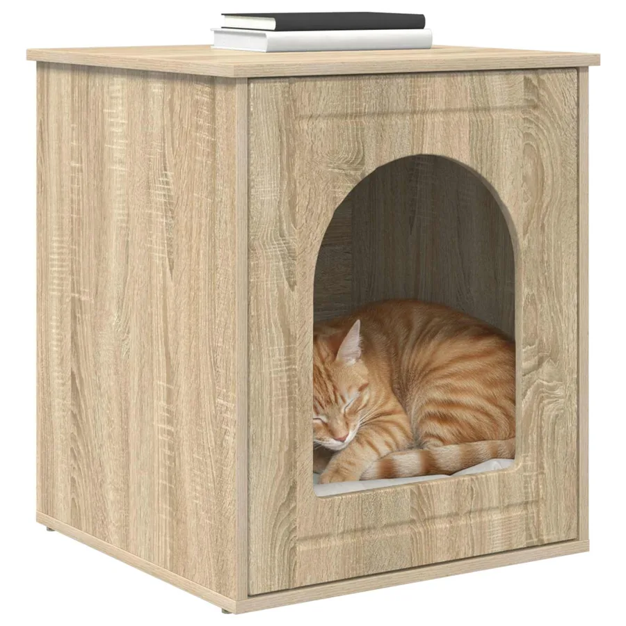 Maison pour chat Sonoma 53 x 52 x 62 cm Bois d'ingénierie - 3
