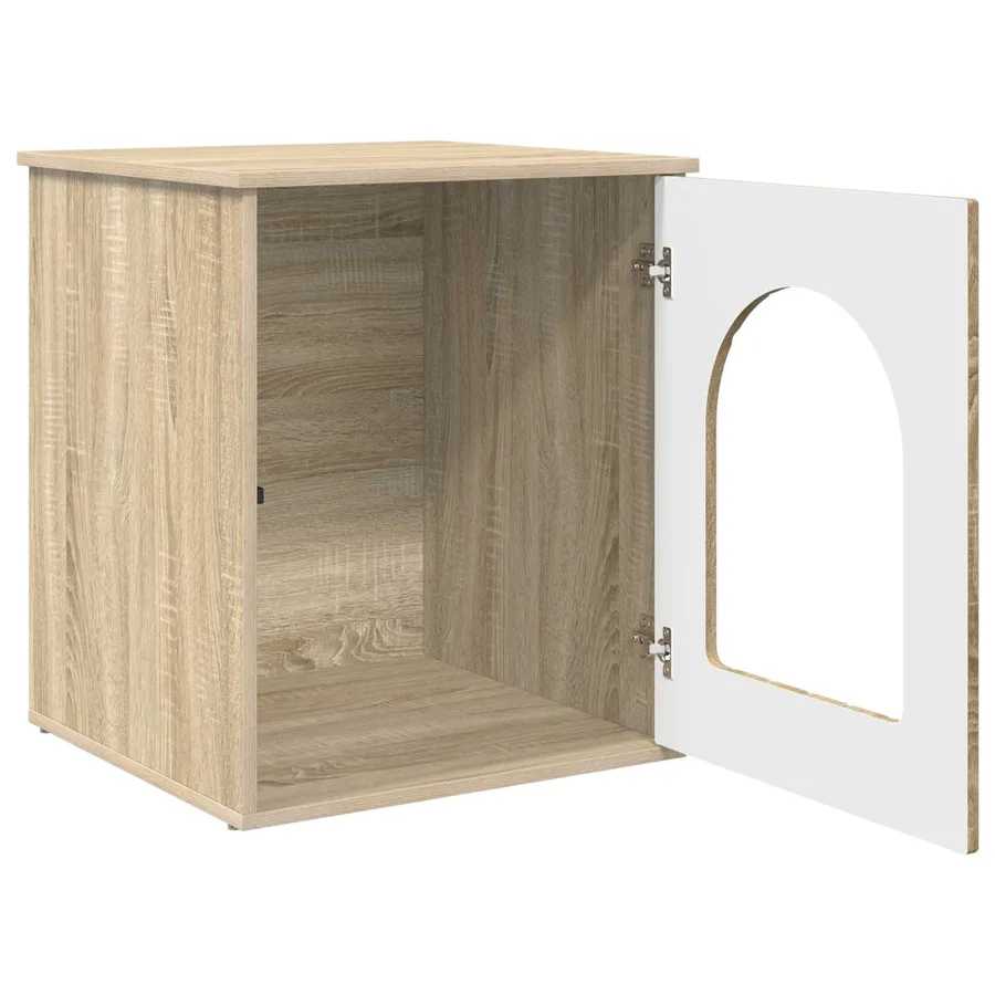 Maison pour chat Sonoma 53 x 52 x 62 cm Bois d'ingénierie - 5