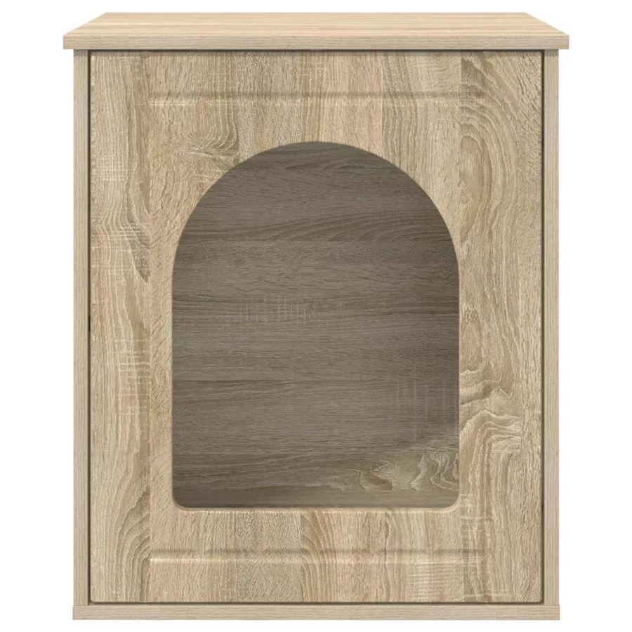 Maison pour chat Sonoma 53 x 52 x 62 cm Bois d'ingénierie - 6
