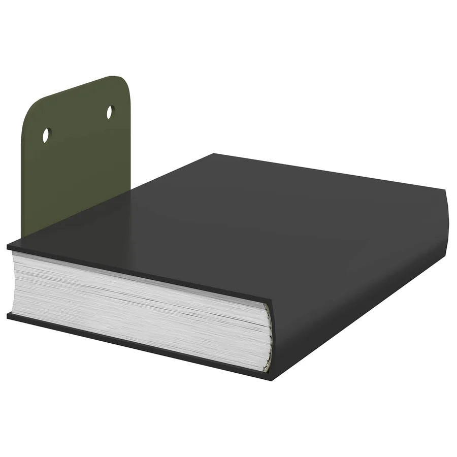 Étagère flottante 8 pcs Vert olive 6 x 10,8 x 6,6 cm - 3