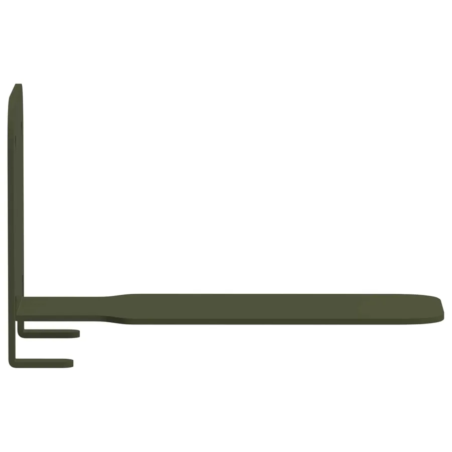 Étagère flottante 8 pcs Vert olive 6 x 10,8 x 6,6 cm - 7