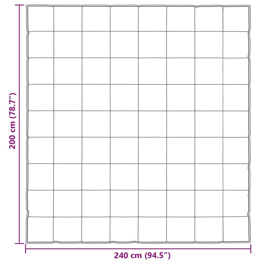 Duvet d'été simple Doré 200 x 240 cm Satin et Microfibre - 10