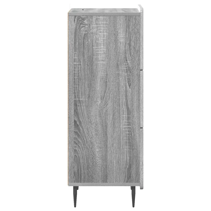 Armoire à tiroirs Sonoma gris 33 x 34,5 x 92 cm - 7