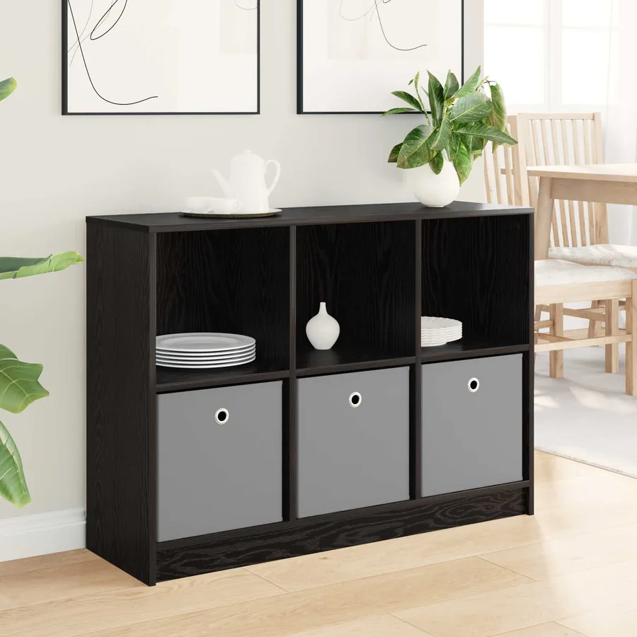Buffet avec tiroir Chêne noir 102 x 32 x 73,5 cm