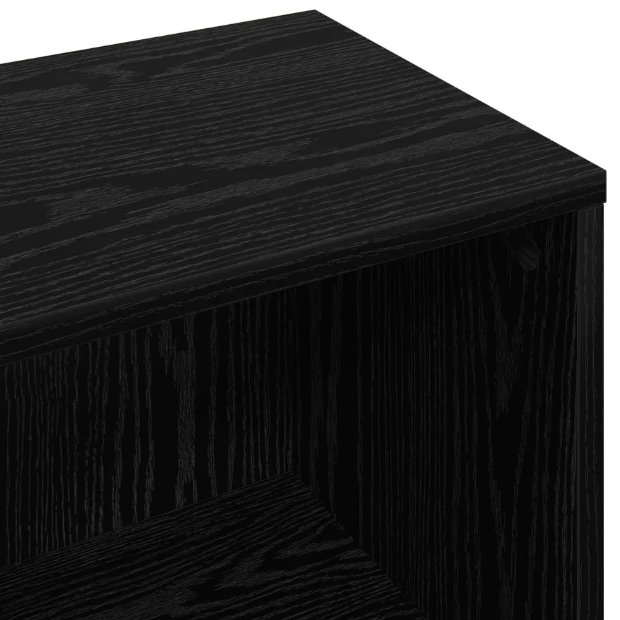 Buffet avec tiroir Chêne noir 102 x 32 x 73,5 cm - 9