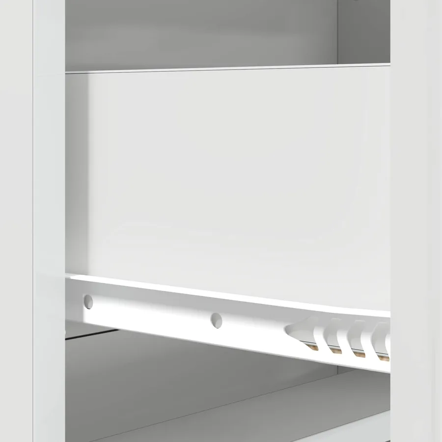 Armoire à tiroirs Blanc brillant 66 x 34,5 x 92 cm - 10