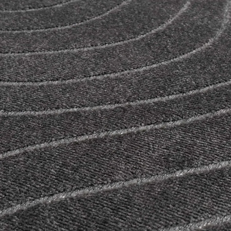 Tapis de surface PALMERAS Anthracite 200 x 80 cm Polyester - 7