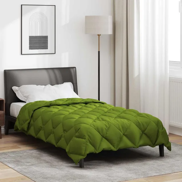 Duvet d'hiver Vert 155 x 220 cm Microfibre