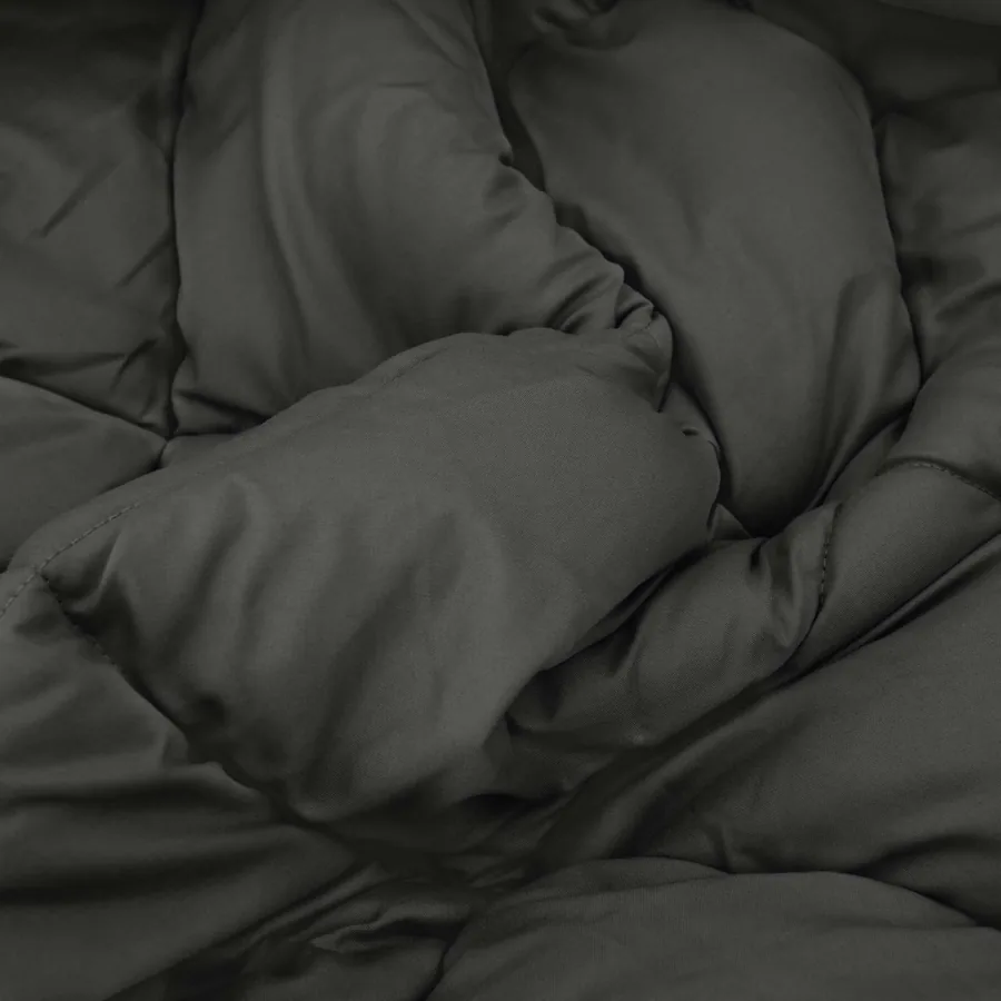 Duvet d'hiver Anthracite 200 x 200 cm Microfibre - 6
