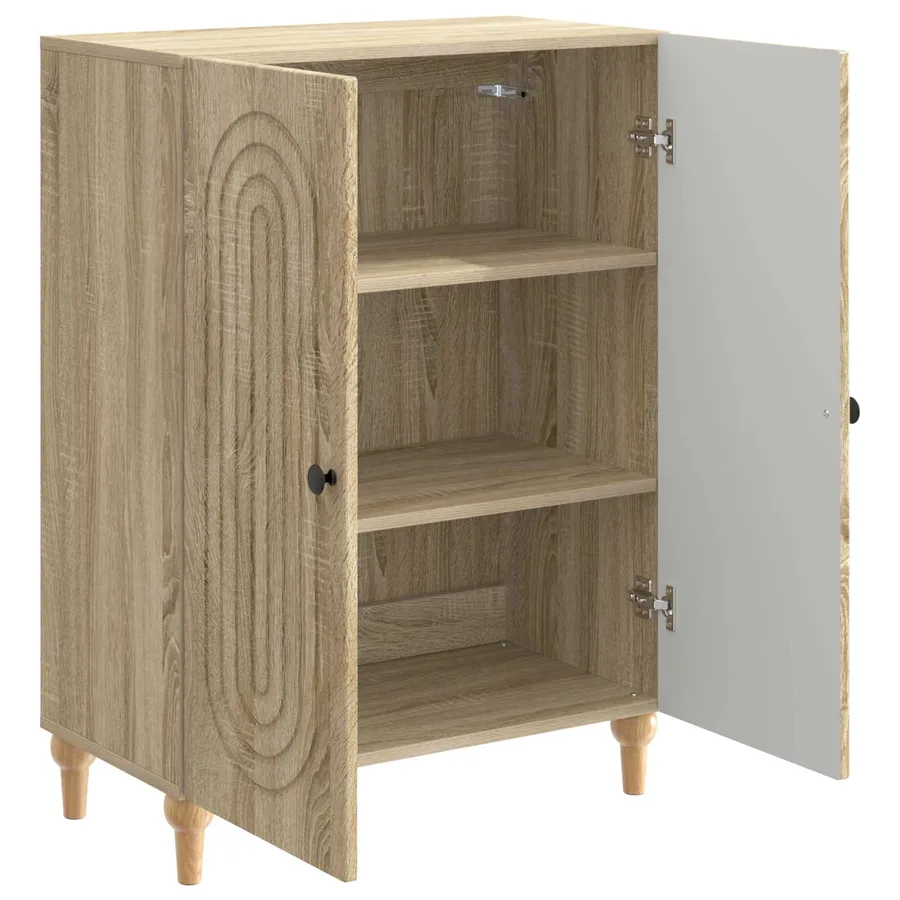 Buffet Chêne Sonoma 66 x 34,5 x 90 cm Bois d'ingénierie - 5