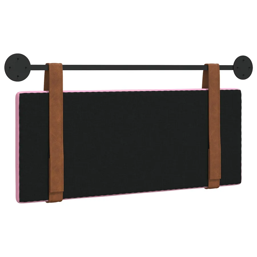 Tête de lit suspendue Rose PU antique - 7
