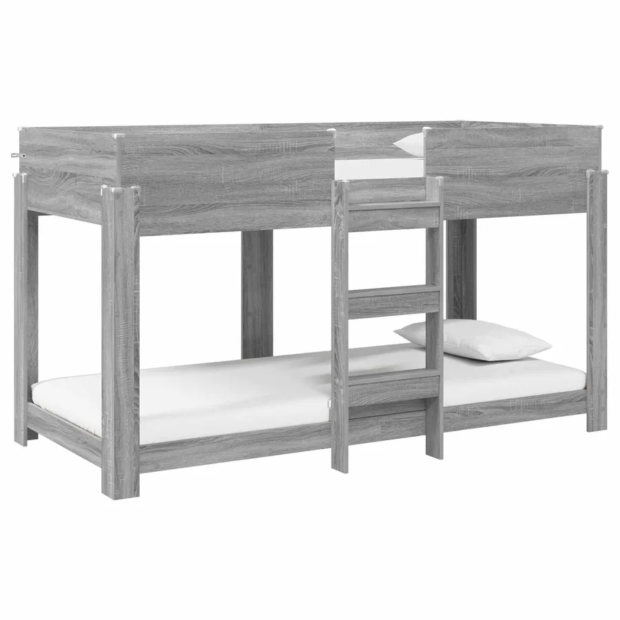 Lit Superposé pour Enfants Gris Sonoma 90 x 190 cm - 2