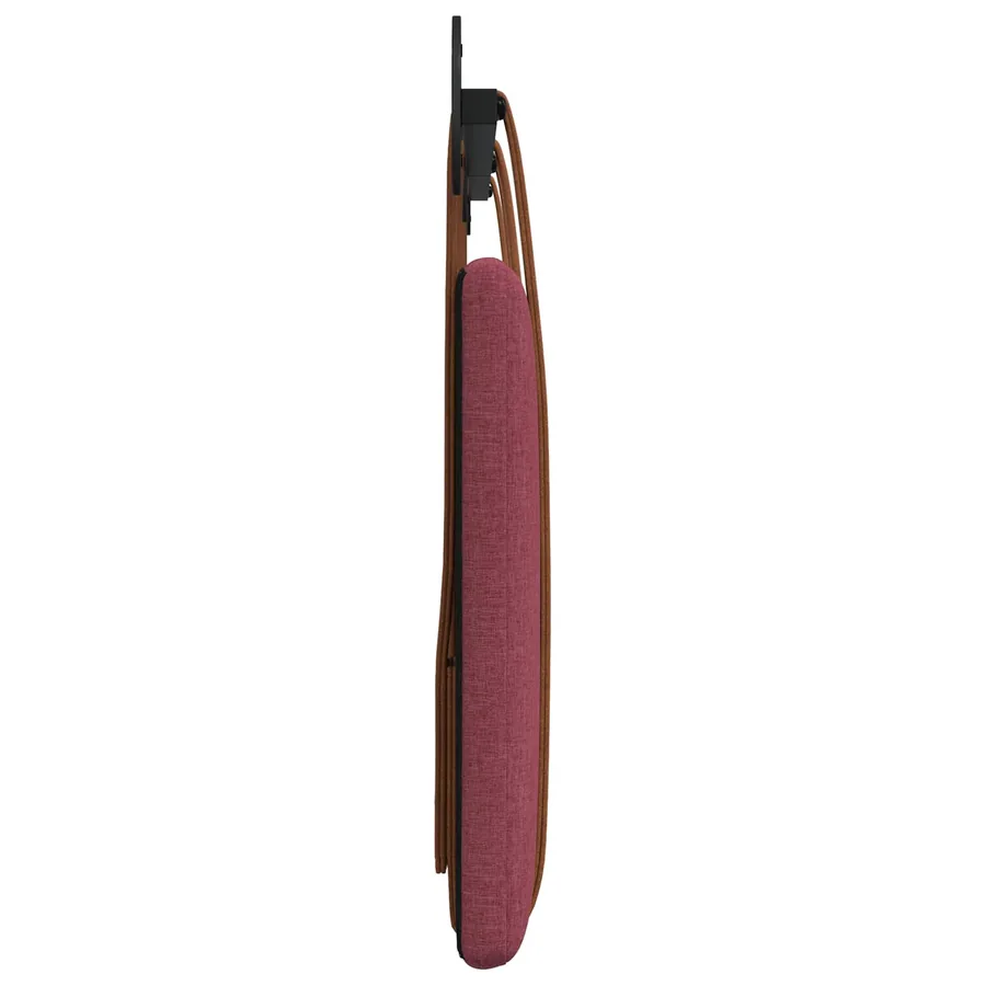 Tête de lit suspendue Bordeaux PU antique - 6