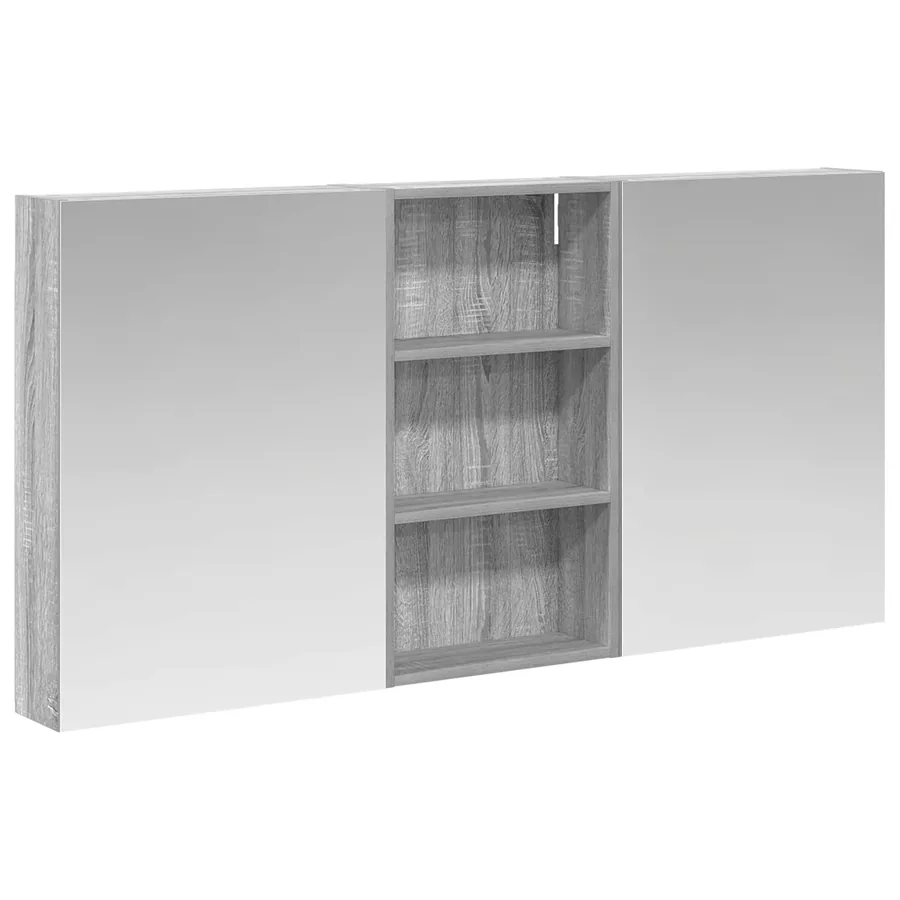 Ensemble de Meubles de Salle de Bain 3 pcs 140 x 14,5 x 70 cm - 2