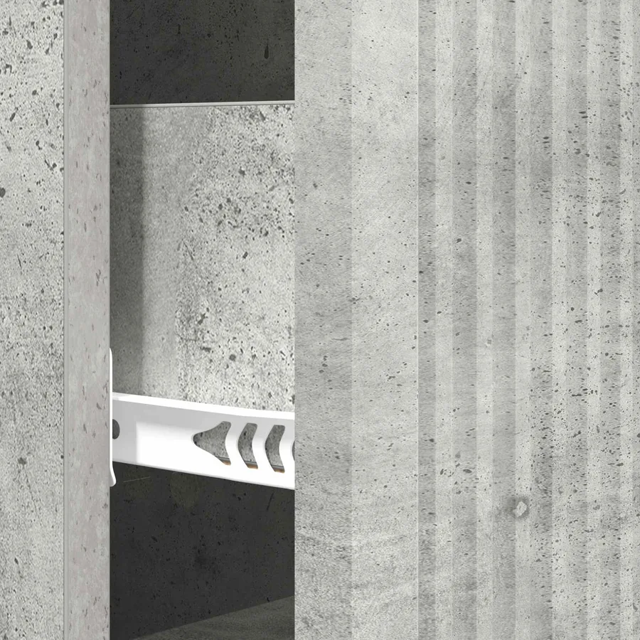 Armoire à tiroirs Gris béton 33 x 34,5 x 90 cm - 10