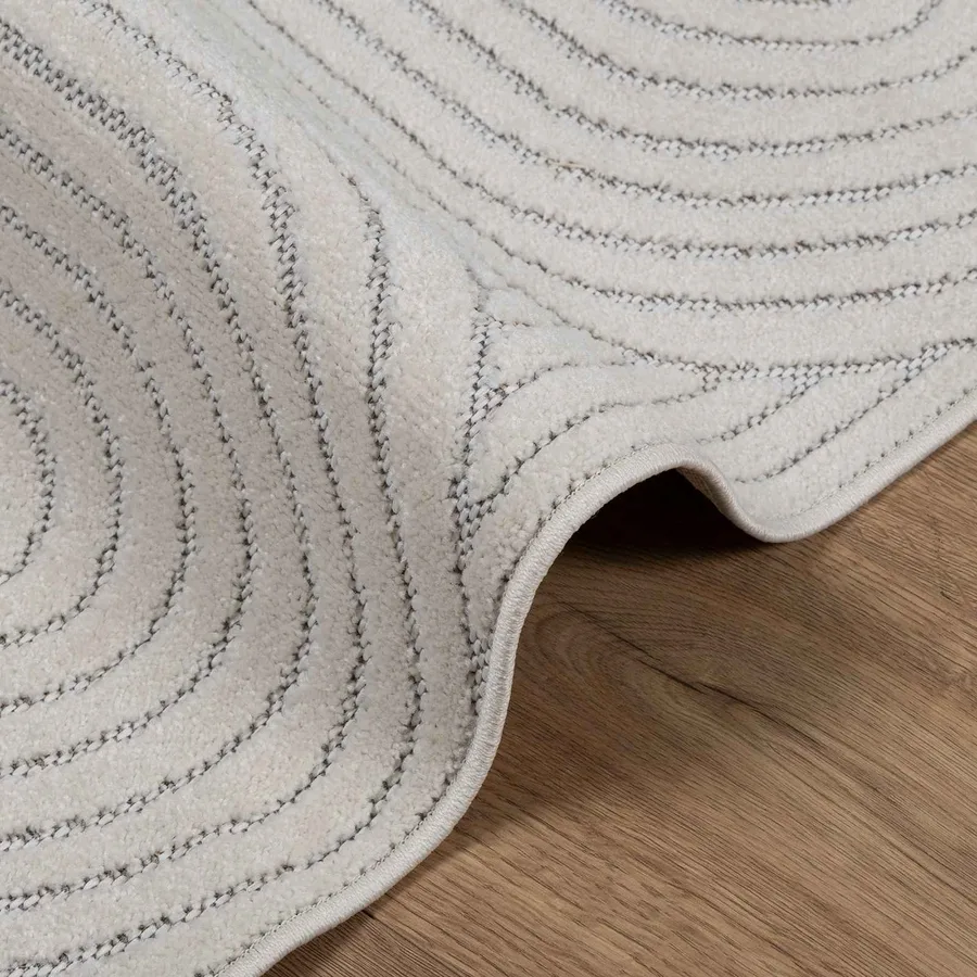 Tapis de surface PALMERAS Crème 150 x 80 cm Polyester - 6