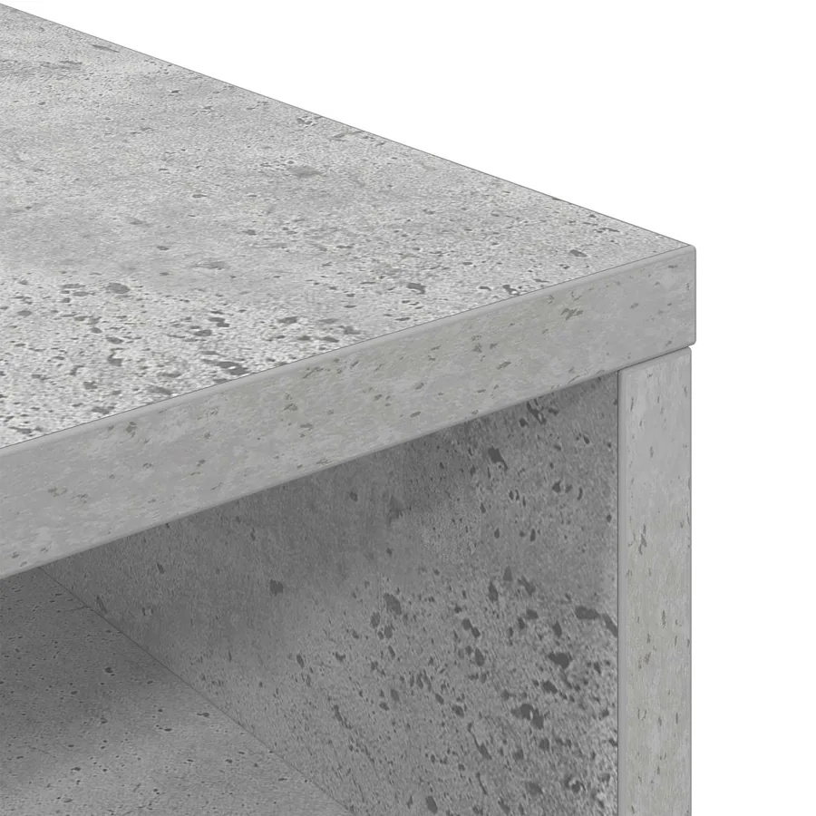 Basboard avec tiroir Gris béton 87 x 27,5 x 43 cm - 9
