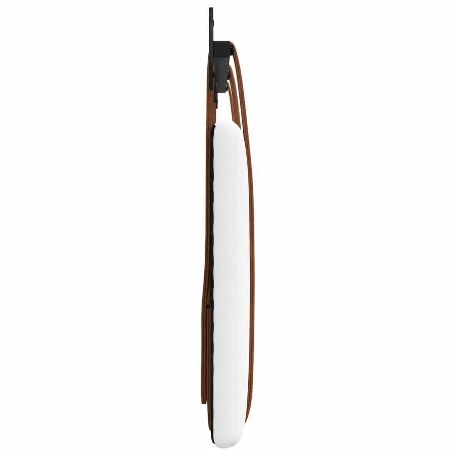 Tête de lit suspendue Blanc PU antique - 6