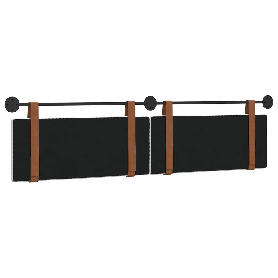 Tête de lit suspendue Blanc PU antique - 7
