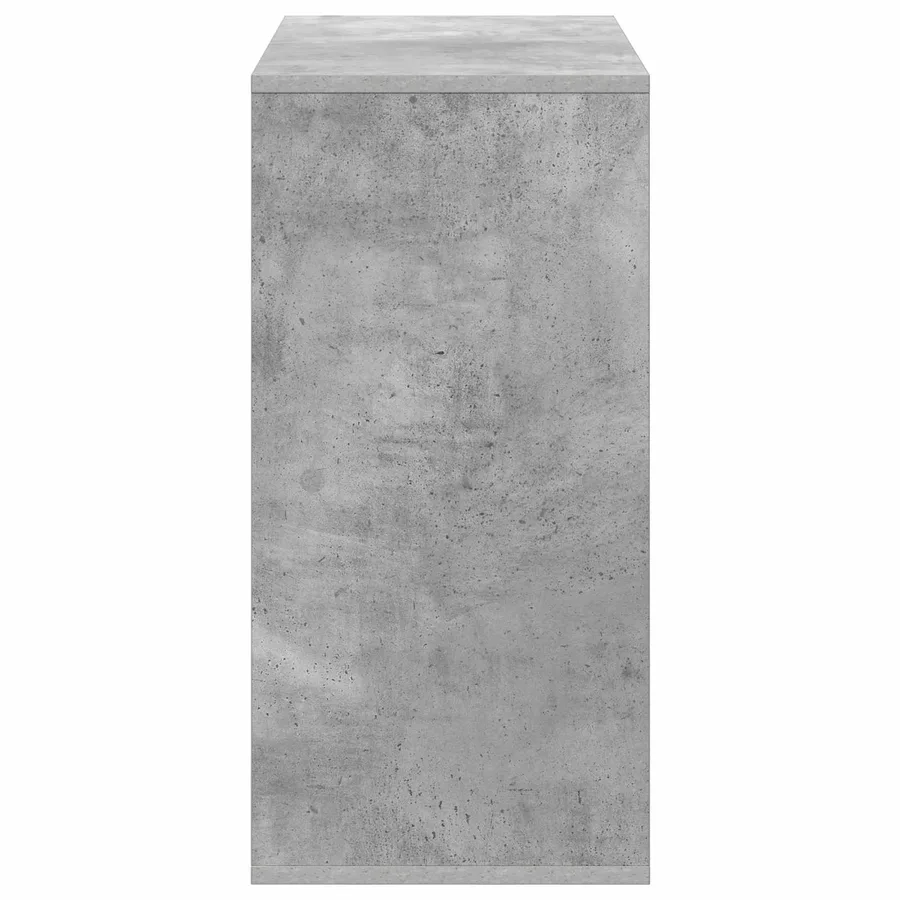 Buffet avec tiroir Gris béton 68,5 x 32 x 67 cm - 7