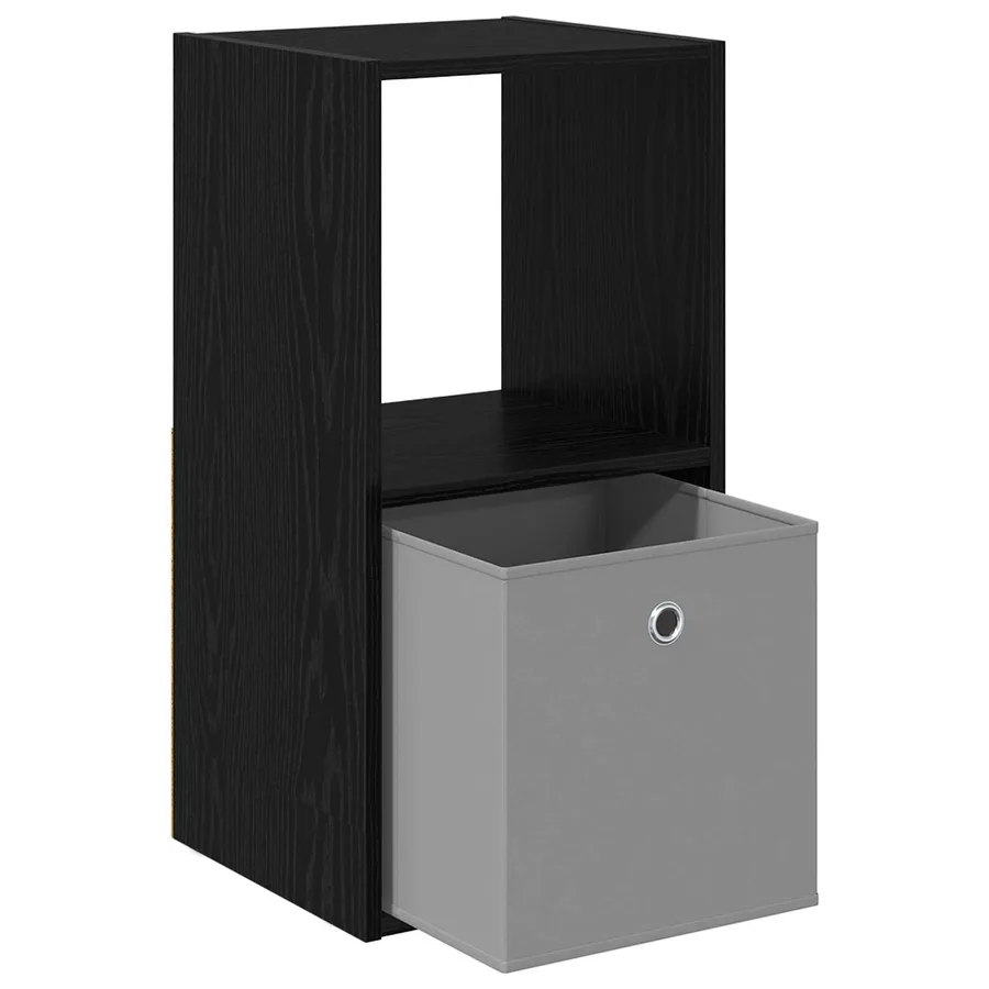 Table de chevet Chêne noir 35 x 32 x 68,5 cm Bois d'ingénierie - 5