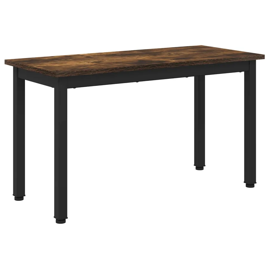 banc Chêne Fumé 80 x 35 x 45 cm Bois d'ingénierie - 2